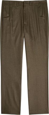 Entire studios Pantaloni dritti in lana - Marrone