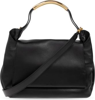 Moschino Handtas - Dames - Handtassen - Zwart - ONE Size - Leer - Tassen