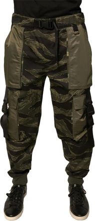 Dolce & Gabbana Cargo Broek - Heren - Straight fit broeken - Veelkleurig - L - Broeken