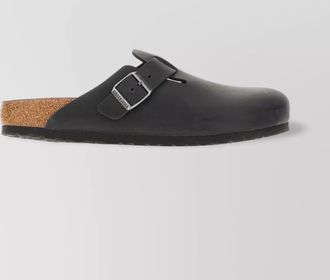 Birkenstock leather slippers