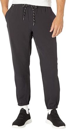 L.L.Bean 32 Multisport Joggers Mens Casual Pants Classic Black : MD 32, Polyester/Elastane
