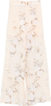 Zimmermann Pantaloni a fiori - Toni neutri