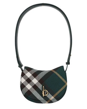Burberry Green Polyester Mini Rocking Horse Bag (Authentic Pre-Loved)