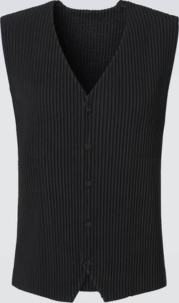 Homme Pliss&eacute; Issey Miyake Homme Pliss&eacute; Issey Miyake Basics pleated vest