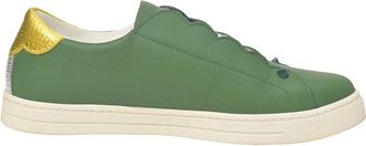 Fendi Fendi Womens Leather Vitello Lurex Rockoclick Slip-On Sneaker (Authentic Pre- Loved)