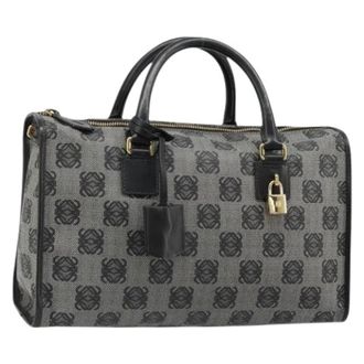 Loewe Pre-owned Hand Bag - Dames - Vintage Handtas - Grijs - ONE Size - Leer - Vintage