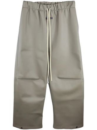 Fear of God knee-pleat wide-leg pants - Neutrals
