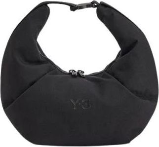Yohji Yamamoto Pre-owned Crescent Bag - Heren - Vintage Schoudertas - Zwart - ONE Size - Polyester - Vintage