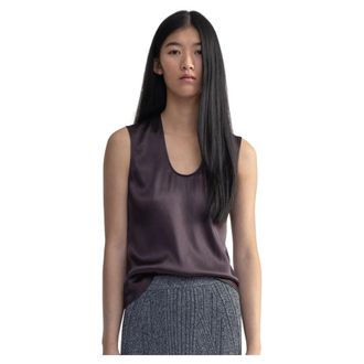 &Aacute;eron Tops, Dames, Bruin, XS, Leer, Tutu