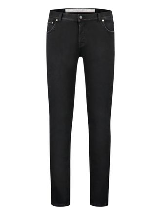 Richard J. Brown logo-patch jeans - Black