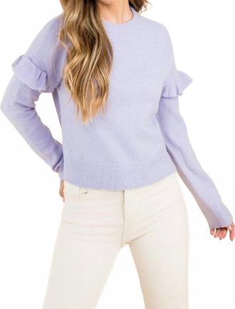 THML Clothing Gianna Sweater In Lilac