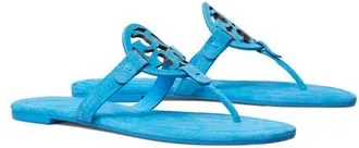 Tory Burch Miller Thong Sandal in Deep Blue at Nordstrom, Size 10.5