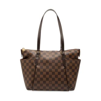 Louis Vuitton Pre-owned Tote Bags, female, Brown, Size: ONE SIZE Pre-owned Leather Tote Bag