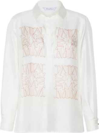 Max Mara Shirt - Dames - Overhemden - Wit - XS - Overhemden