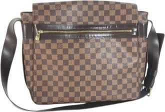 Louis Vuitton Pre-owned Damier Canvas Messenger Bag - unisex - Vintage Schoudertas - Bruin - ONE Size - Vintage
