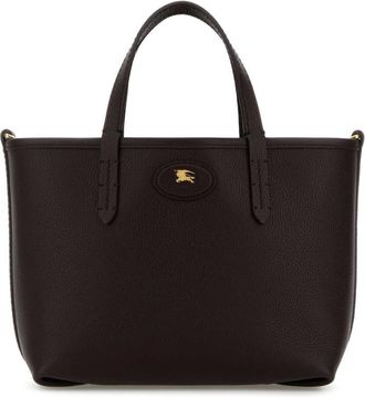 Burberry Brown Bloomsbury Reversible Mini Tote