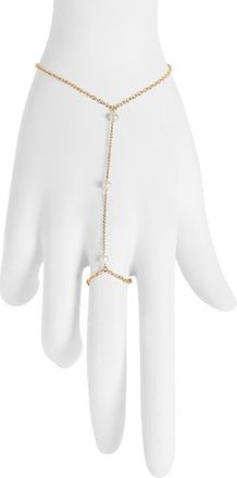 Set & Stones Bobbi Hand Chain in Gold at Nordstrom