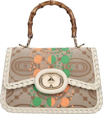 La Carrie Monogram Tas - Dames - Handtassen - Veelkleurig - ONE Size - Leer - Tassen