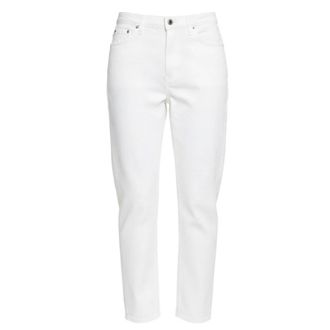 Dondup Straight Jeans, female, White, Size: W27 Bessie Jeans