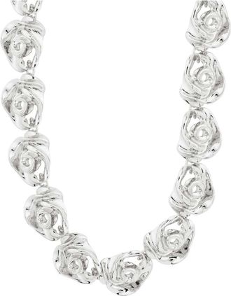 Pilgrim Collana interna placcata argento