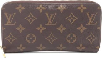 Louis Vuitton Portafoglio Zippy - Marrone