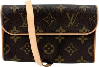 Louis Vuitton Pre-owned Monogram Fanny Pack - Dames - Vintage Heuptassen - Bruin - ONE Size - Vintage