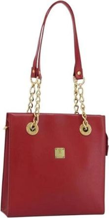 MCM Borsa a spalla Pre-owned - - Pre-owned - Donna - Rosso - ONE SIZE