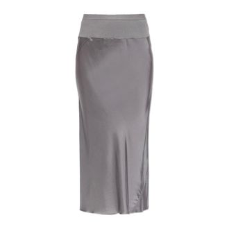 Rick Owens Donna, Gonne, Grigio, S, new