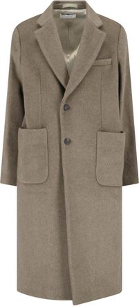 Our Legacy Brown Tailored Notched Lapel Trench