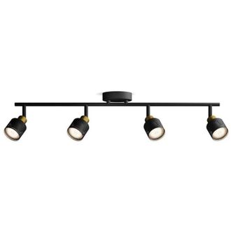 Philips Niall 8720169300132 Faretto da soffitto GU10 Nero, Oro - Philips