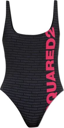 Dsquared2 One-piece badpak - Dames - Badpakken - Zwart - L - Badmode