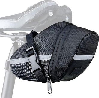 No Brand Bolsa Para Sill&iacute;n De Bicicleta Ajustable De 16 A 30 Cm - Aerodin&aacute;mica, Impermeable Y Reflectante