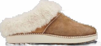 Olukai Womens Kui Clog Slipper In Tan/bone