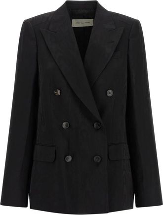 Dries Van Noten Barrysta Blazer - Dames - Blazers - Zwart - XS - Jassen