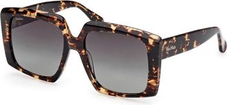 Max Mara MM0024 52P Womens Sunglasses Tortoiseshell Size 56