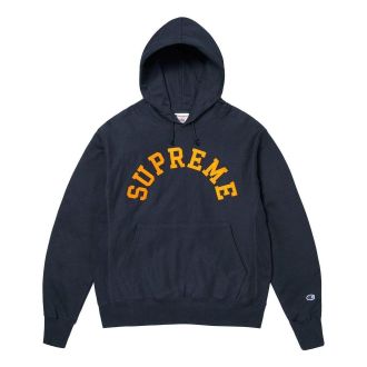 SUPREME Champion Hooded Sweatshirt Navy SS25SW57-NAVY