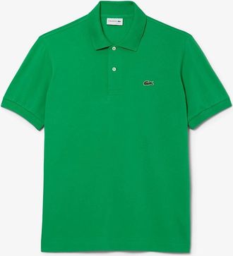 Lacoste Mens L.12.12 Light Polo Shirt - Green - Size: 42
