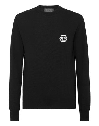 Philipp Plein Pullover Ronde Hals Hexagon