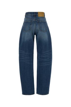 Haikure Womens Denim Bibi Jeans Real Blue Exterior: Cotton