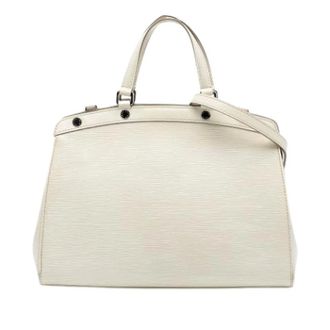 Louis Vuitton Pre-owned Handbags, female, White, Size: ONE SIZE Pre-owned Brea MM