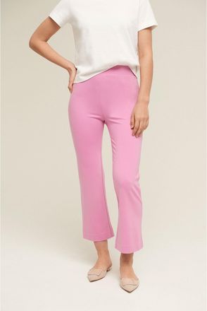 Isaac Mizrahi New York Kick Flare Cropped Ponte Pants