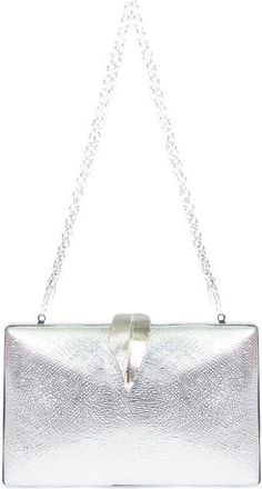 Lauren Lorraine Dori Clutch in Silver at Nordstrom
