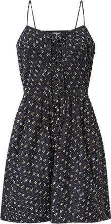 Isabel Marant Abito corto DRYNA a fiori - Nero