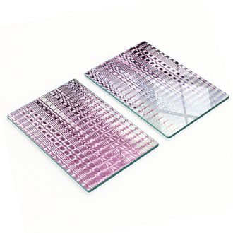 OEM Taglieri Da Cucina In Vetro Temperato Con Grafica Frattale 2x40x52 Cm