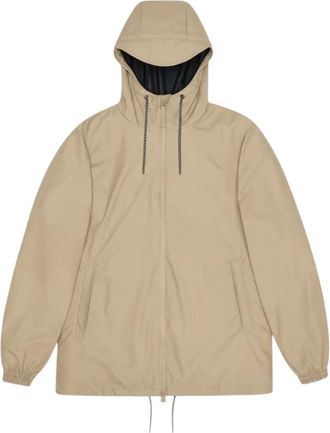 Rains Jassen, Heren, Beige, XL, Storm Breaker