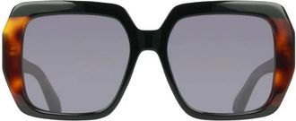 Ferragamo Grey Square Ladies Sunglasses SF2081S 006 56