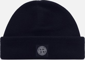 Stone Island Mens S00D7 PATCH LOGO HAT - Navy - Size: OS