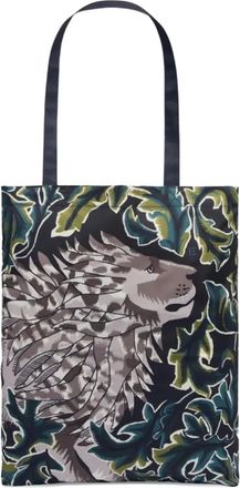 Inou&iuml; Editions floral animal-print shoulder bag - women - Polyester - One Size - Blue