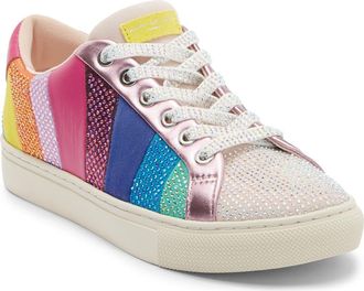 Kurt Geiger Lane Wave Low Top Sneaker in Pink Multi at Nordstrom Rack, Size 6.5Us / 36.5Eu