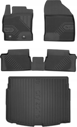 OEM Set 77 Tappetini E Tappetini Per Toyota Auris Hatchback 2012-2018
